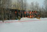 Деревянный многоквартирник сгорел в Пыть-Яхе