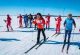 Наталья Комарова встала на лыжи. ФОТО