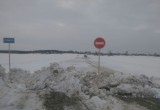 В Октябрьском районе закрыты ледовые переправы