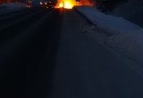 В 150 км от Ханты-Мансийска сгорела "Газель". ФОТО