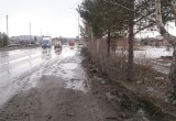 Состояние дороги по ул. Лазарева. ФОТО