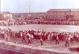 1986 Празднование Дня города на городской площади у администрации города Нягани