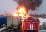 Масштабный пожар на Приобском месторождении нефти ликвидирован. ФОТО, ВИДЕО