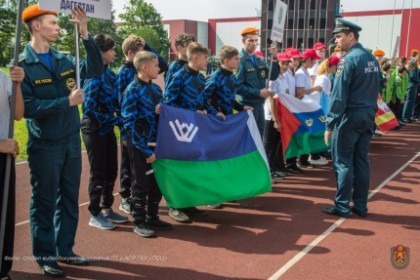 Команда центра «Патриот» из Нягани традиционно в тройке сильнейших Всероссийских соревнований «Школа безопасности»