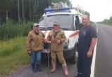 Спасатели помогли грибникам, заблудившимся в районе 46 км автодороги Ханты-Мансийск - Нягань 