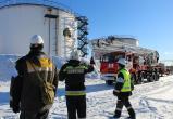 Красноленинский НПЗ совместно с 4 пожарно-спасательным отрядом провели на территории завода учения. ФОТО