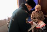 Сотрудники МЧС г. Нягани провели профилактические рейды в местах проживания граждан пенсионного возраста