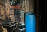 В Нягани в Садовом массиве сгорела баня
