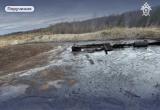 В Нижневартовске у водозабора происходит незаконный сброс нефтяных отходов. Ситуацию взял на контроль глава СКР
