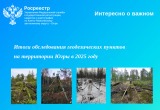 Итоги обследования геодезических пунктов на территории Югры в 2025 году