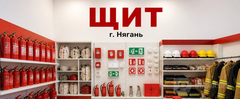 Магазин ЩИТ в Нягани -&nbsp;полный арсенал средств пожаротушения и защиты для дома, офиса и дачи!