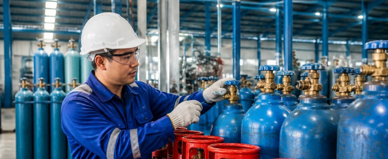 ЮграУниверсалСтрой &mdash; газы и обслуживание баллонов в Нягани