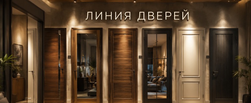 ЛИНИЯ ДВЕРЕЙ: подберём двери под ваш дом, стиль и бюджет!