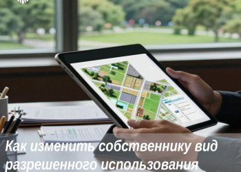 Как собственнику изменить вид разрешённого использования земельного участка