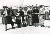 1975 год Празднование Масленицы в поселке Нях
