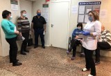 В Няганской городской поликлинике прошла акция «Ударим по инсультам». ФОТО