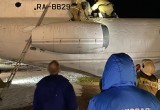 В Югорске сотрудники МЧС спасли ребёнка, застрявшего в турбине самолёта-памятника. ФОТО