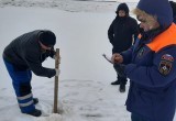 Сегодня открыли автозимник "Сергино - Андра", в том числе ледовые переправы через пр.Алешкинскую и р.Обь. ФОТО