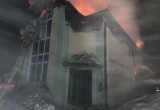 Произошёл пожар в жилом доме в Садовом массиве в Нягани (дополнено). ФОТО