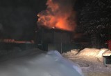 Произошёл пожар в жилом доме в Садовом массиве в Нягани (дополнено). ФОТО
