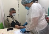 В течение двух дней в Нягани в мобильном пункте иммунизации против COVID-19 привились 92 человека. ФОТО