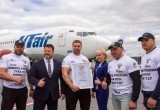 Самый сильный человек Югры установил абсолютный рекорд России, сдвинув с места 40-тонный самолет. ФОТО