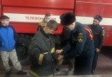 Сотрудники 4 пожарно-спасательного отряда провели экскурсию для няганских кадетов. ФОТО