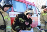 В ДК "Западный" в Нягани прошли пожарно – тактические учения. ФОТО