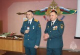 Сотрудники МЧС отмечают День спасателя Российской Федерации