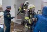 В Октябрьском пожарно-спасательном гарнизоне прошли соревнования на звание «Лучшее звено ГДЗС». ФОТО