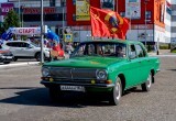 В Нягани прошёл автопробег, посвященный Дню Государственного флага. ФОТОРЕПОРТАЖ