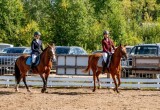 В Нягани на территории центра «Патриот» прошли соревнования по конному спорту. ФОТО