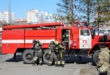 Сотрудники МЧС Югры провели пожарно-тактические учения в поликлинике Нягани. ФОТО