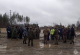 На учебно-тренировочном полигоне в няганском Центре "Патриот" прошли масштабные пожарные учения. ФОТО