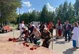 В Нягани состоялся торжественный митинг, посвященный Дню ветеранов боевых действий. ФОТО