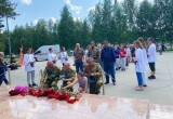 В Нягани состоялся торжественный митинг, посвященный Дню ветеранов боевых действий. ФОТО