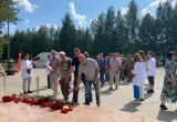 В Нягани состоялся торжественный митинг, посвященный Дню ветеранов боевых действий. ФОТО