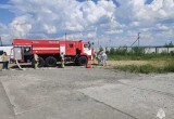 В Приобье прошли учения на территории речпорта. ФОТО