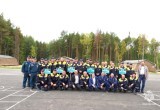 В Нягани на полигоне Центра «Патриот» проходят соревнования по многоборью спасателей 
