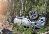 За сутки в Югре зарегистрировано три съезда автомобилей с дороги. ФОТО