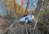 За сутки в Югре зарегистрировано три съезда автомобилей с дороги. ФОТО