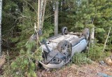 За сутки в Югре зарегистрировано три съезда автомобилей с дороги. ФОТО
