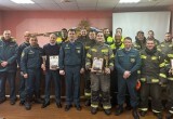 В 4 пожарно-спасательном отряде прошли соревнования по ликвидации последствий ДТП. ФОТО