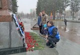По Нягани прошла автоколонна со знаменем Победы. ФОТО