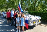 Более 30 машин присоединились в Нягани к автопробегу, посвященному Дню России