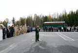 Герой России Рустам Сайфуллин открыл новое модульное сооружение на Учебно‑тренировочном полигоне в Нягани. ФОТО
