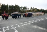 Герой России Рустам Сайфуллин открыл новое модульное сооружение на Учебно‑тренировочном полигоне в Нягани. ФОТО